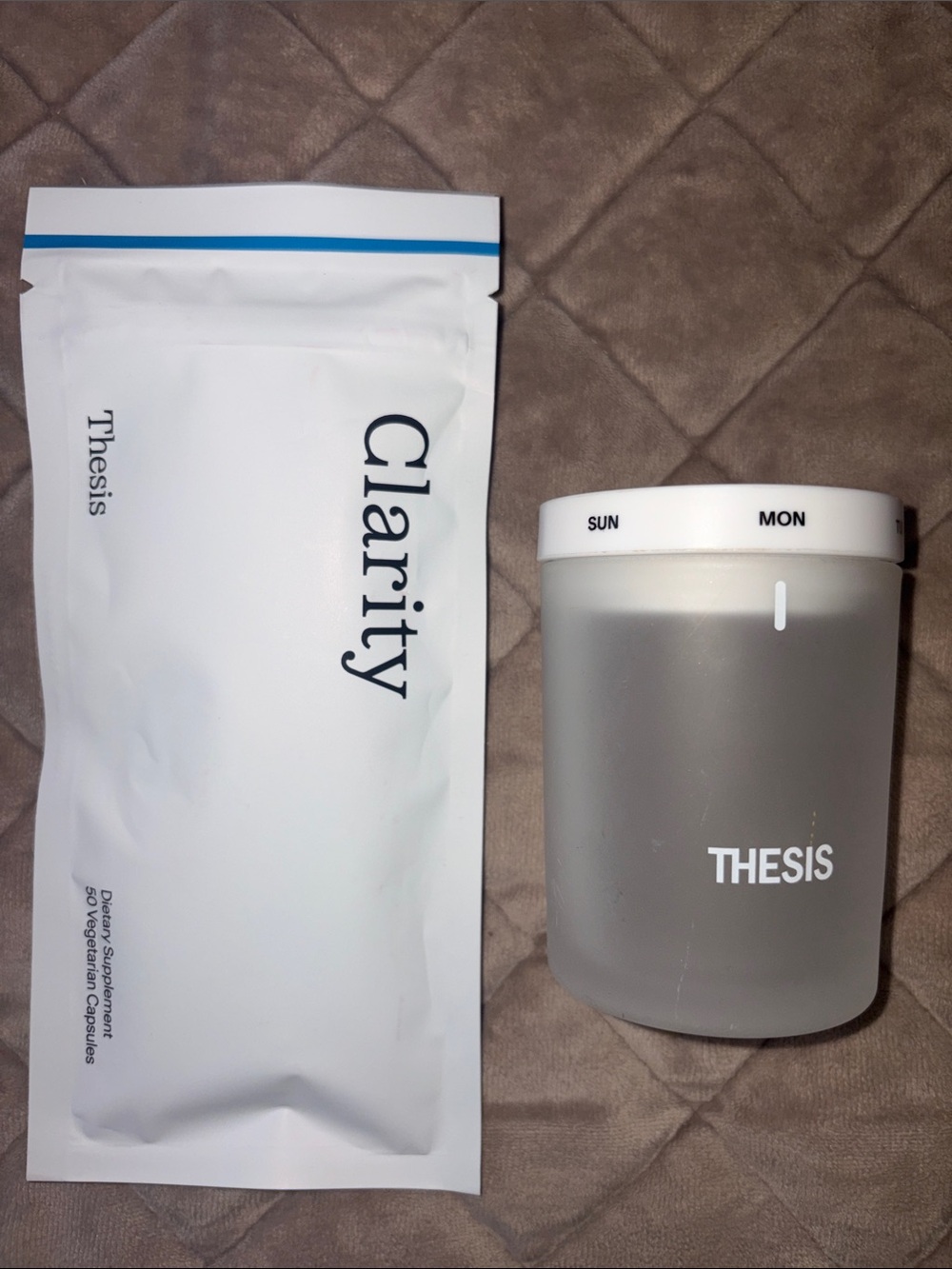 Thesis Clarity Nootropic - w/ Caffeine, Focus, Clear Thinking, Container, NEW